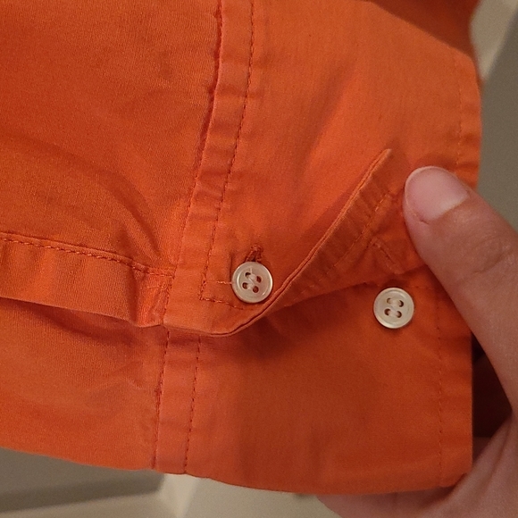 Express Design Studio Shirt / Size XS / Coral (bright) - Picture 3 of 7